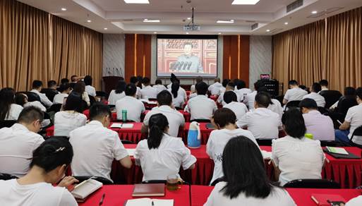 欧宝全站app组织收看庆祝中国共产党  成立100周年大会